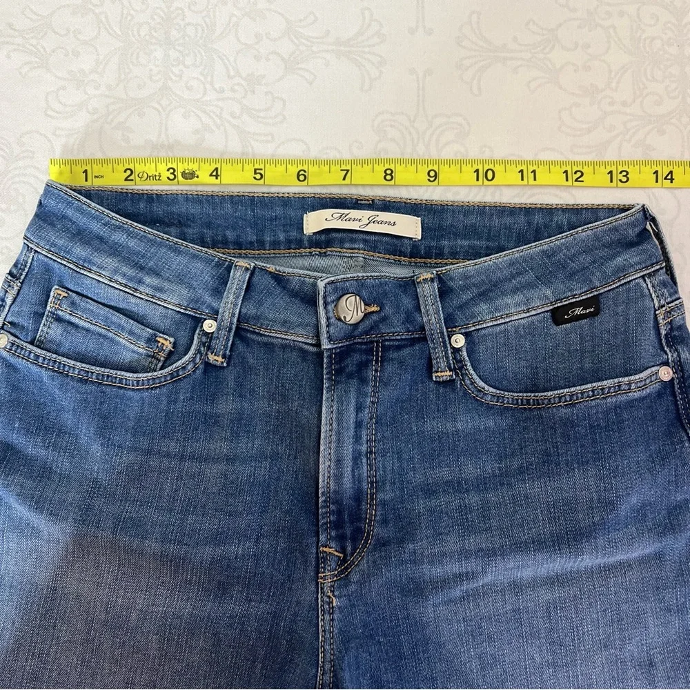 Mavi Jeans Raw Hem Denim Shorts Size 26